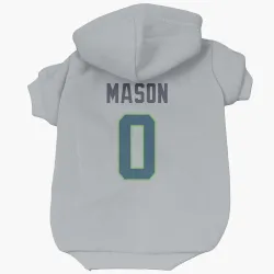Seattle Seahawks Lance Mason Gray Pet Hoodie for Dog & Cat