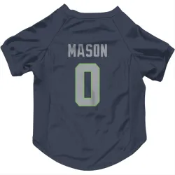 Seattle Seahawks Lance Mason Navy Pet Jersey for Dog & Cat