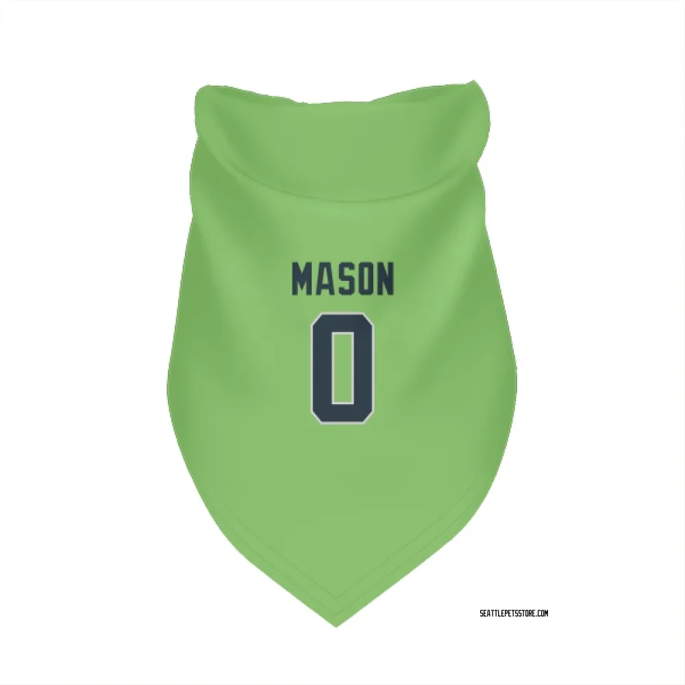 Seattle Seahawks Lance Mason Neon Green Pet Bandana for Dog & Cat