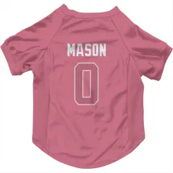 Seattle Seahawks Lance Mason Pink Pet Jersey for Dog & Cat