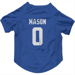 Seattle Seahawks Lance Mason Royal Pet Jersey for Dog & Cat