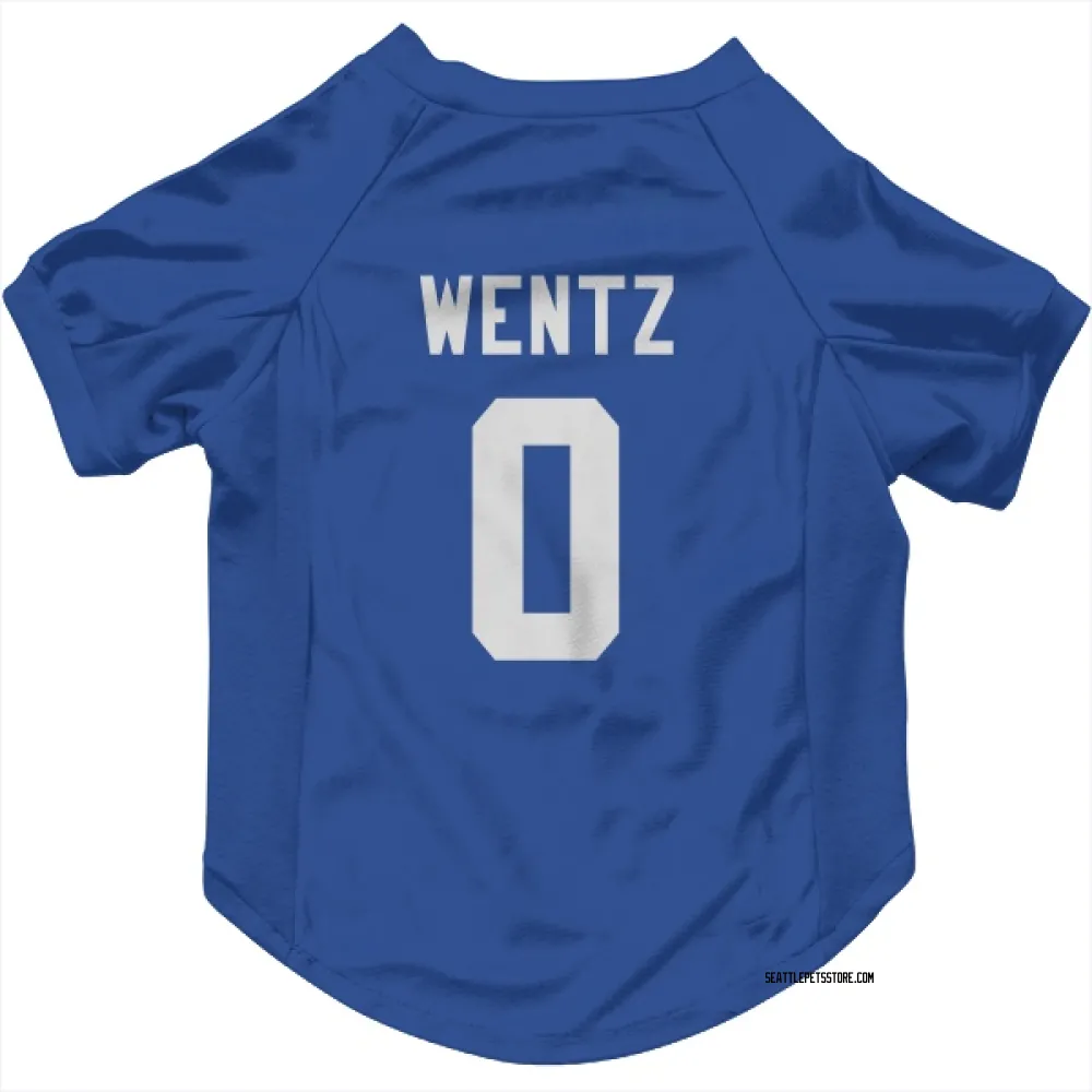 Seattle Seahawks Levi Wentz Royal Pet Jersey for Dog & Cat