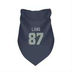 Seattle Seahawks Marshall Lang Navy Pet Bandana for Dog & Cat