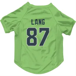 Seattle Seahawks Marshall Lang Neon Green Pet Jersey for Dog & Cat