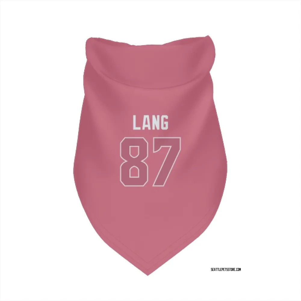 Seattle Seahawks Marshall Lang Pink Pet Bandana for Dog & Cat