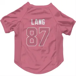 Seattle Seahawks Marshall Lang Pink Pet Jersey for Dog & Cat