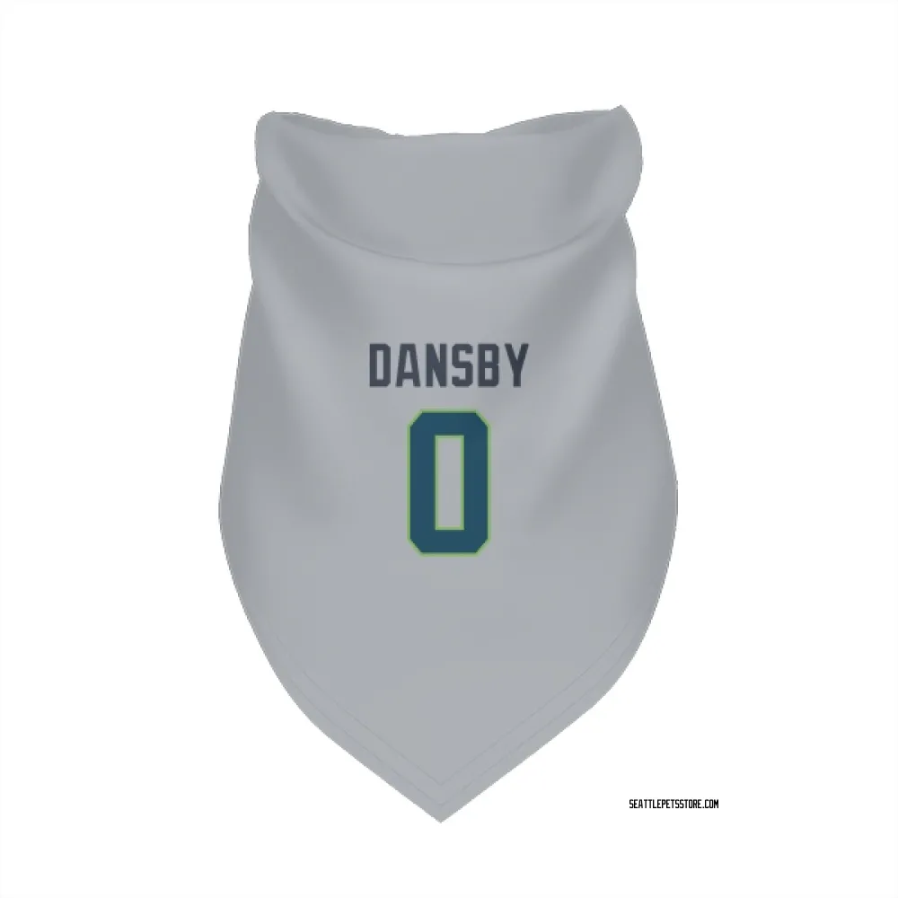 Seattle Seahawks Michael Dansby Gray Pet Bandana for Dog & Cat