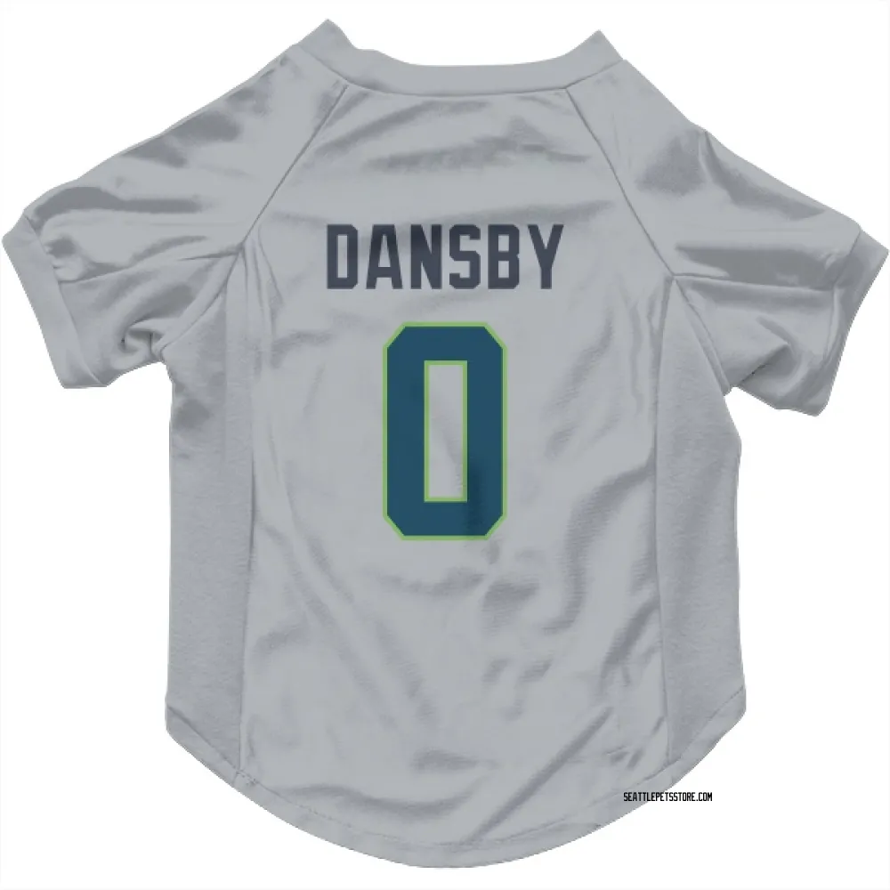 Seattle Seahawks Michael Dansby Gray Pet Jersey for Dog & Cat