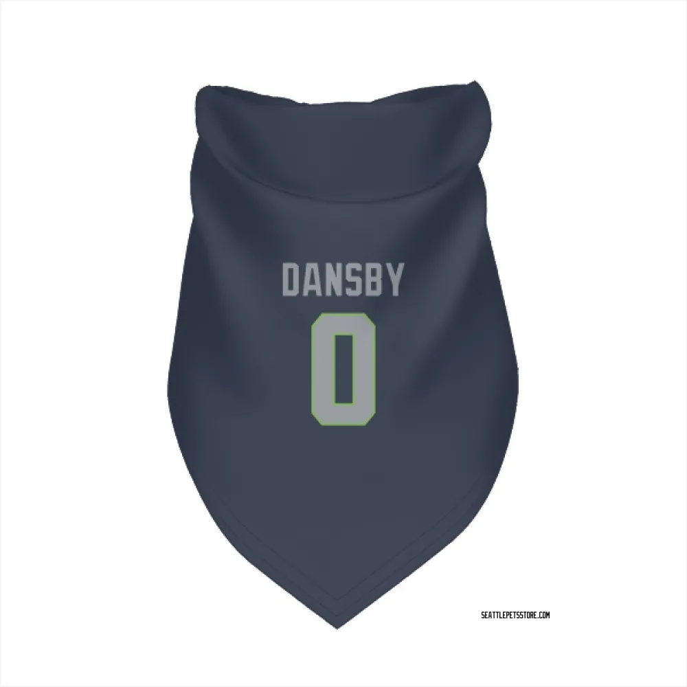 Seattle Seahawks Michael Dansby Navy Pet Bandana for Dog & Cat