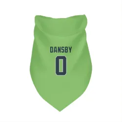 Seattle Seahawks Michael Dansby Neon Green Pet Bandana for Dog & Cat