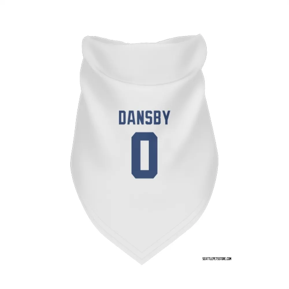 Seattle Seahawks Michael Dansby White Pet Bandana for Dog & Cat