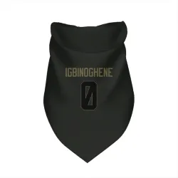 Seattle Seahawks Noah Igbinoghene Black Service Pet Bandana for Dog & Cat