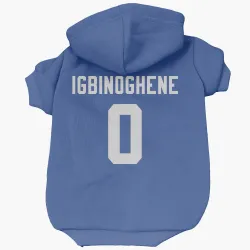 Seattle Seahawks Noah Igbinoghene Royal Pet Hoodie for Dog & Cat