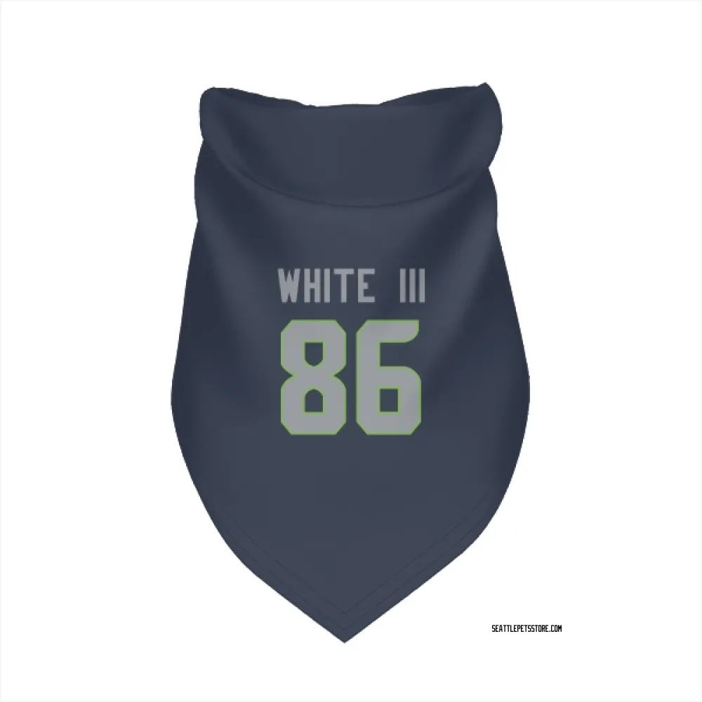 Seattle Seahawks Ricky White III Navy Pet Bandana for Dog & Cat
