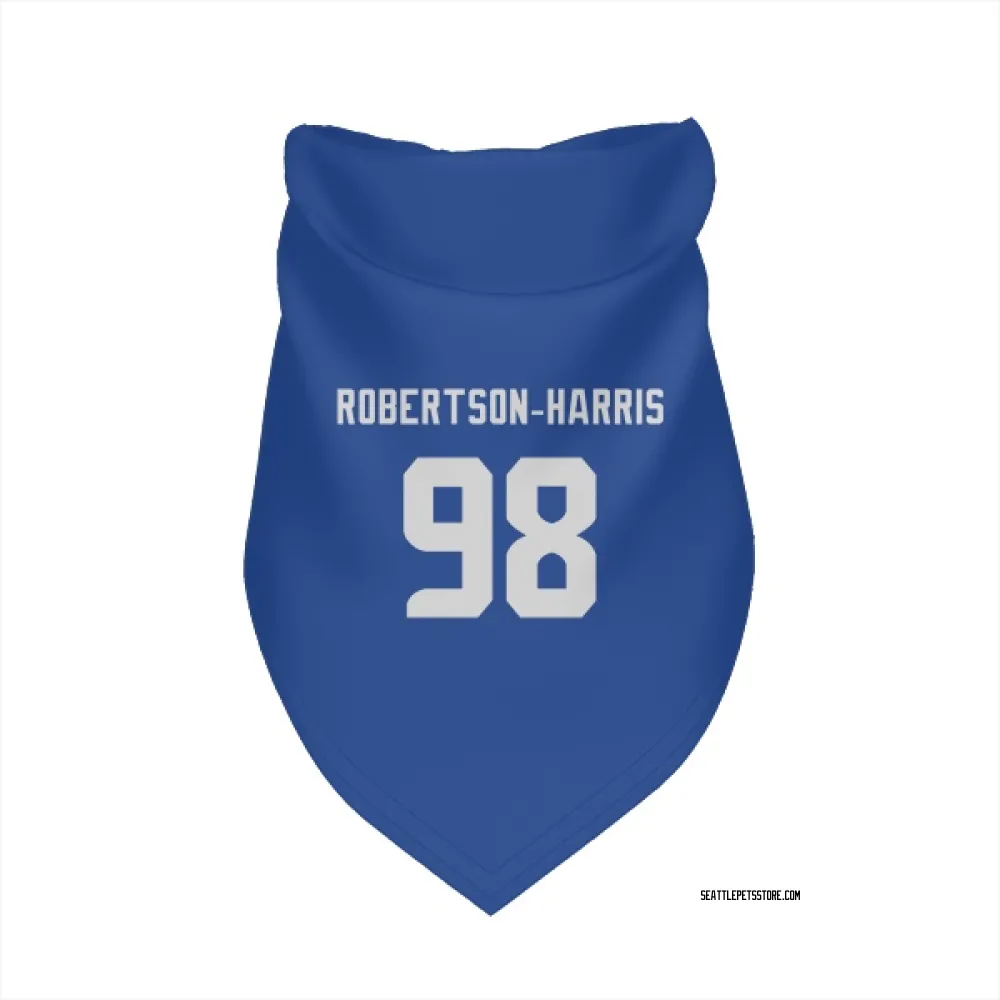 Seattle Seahawks Roy Robertson-Harris Royal Pet Bandana for Dog & Cat
