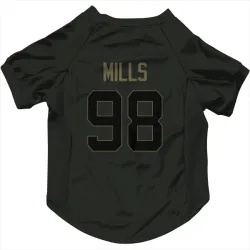 Seattle Seahawks Rylie Mills Black Service Pet Jersey for Dog & Cat