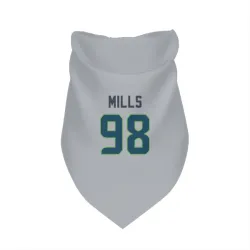 Seattle Seahawks Rylie Mills Gray Pet Bandana for Dog & Cat