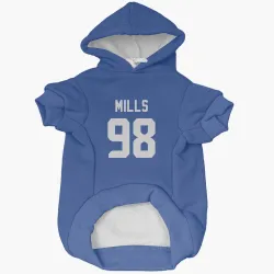 Seattle Seahawks Rylie Mills Royal Pet Hoodie for Dog & Cat