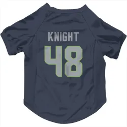 Seattle Seahawks Tyrice Knight Navy Pet Jersey for Dog & Cat