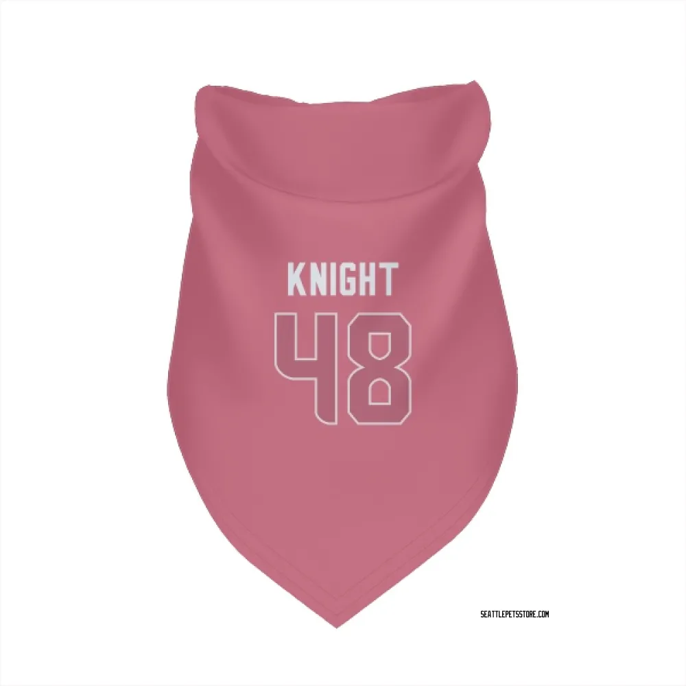 Seattle Seahawks Tyrice Knight Pink Pet Bandana for Dog & Cat